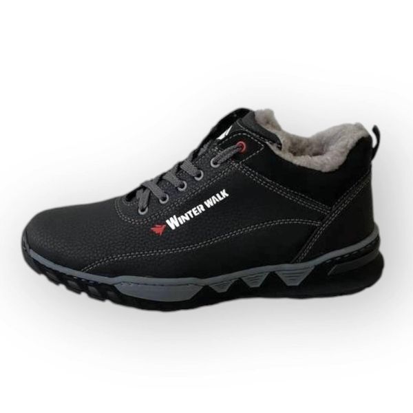 Ботинки зимние мужские черные 40 р - 26.5 см БС-101ч фото